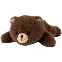 Teddykompaniet Plüschspielzeug Liegender Bär 28 cm, Braun