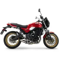 Gpr Exclusive Deeptone Inox Kawasaki Z 650 Rs 24-25 Nicht Homologiertes Vollständiges Auspuffsystem