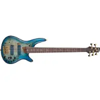Ibanez SR6605 Prestige 5 String Ghost Fleet Blue Burst