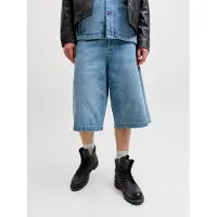 Jack & Jones Jeansbermudas "JJIBILLY JJLUCA JORTS AKM 793 LN" Baumwolle