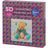 CENTRUMSKILTE Diamond Painting 20*20cm. m. traeramme