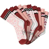Schiesser Mädchen Socken, 10er Pack - "Legwear Teens", Muster, Baumwolmischung
