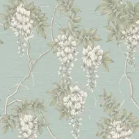 Superfresco Vliestapete "Glyzinienbaum" geblümt geprägt 10mx52cm (ca. 5m2)
