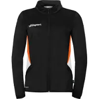 Uhlsport Equipe 29 Classic Jacke Damen - schwarz/weiß/fluo orange, Größe:L