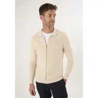 Felix Hardy Strickjacke Strickjacke Mit Durchgehendem Reißverschluss