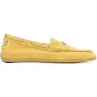 Carmela für Damen. 16314305-AMARILLO Mokassins 163143 gelb (37), Leder, Wohnung, Keine, Lässig