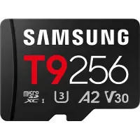 Samsung T9 microSDXC UHS-I Speicherkarte - 256 GB , 256 GB, MicroSDXC, UHS-I, 200 MB/s, 130 MB/s, Class 3 (U3)