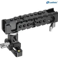 Leofoto Cage Handgriff mit 1/4" Befestigungslöchern