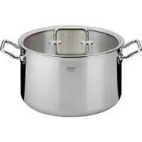 Spring Fleischtopf BRIGADE BASIC 24 cm 6,5 Liter mit Glasdeckel INDUKTION