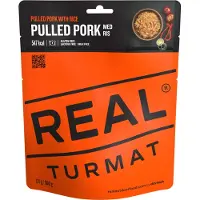 Real Turmat Pulled Pork with Rice Campingmahlzeit