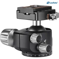 Leofoto Stativ-Kugelkopf LH-40LR + Schnellwechselplatte NP-50