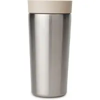 Brabantia Thermobecher Make & Take - Kaffeebecher To Go - 360 ml - Soft Beige