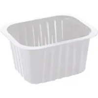 Duni GmbH 276x DUNIFORM PP-Schälchen 138 x 114 x 70 mm Weiß ungeteilt