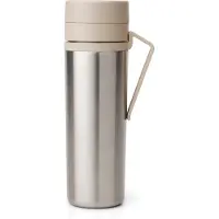 Brabantia Thermobecher Make & Take - Kaffeebecher To Go - 500 ml - Soft Beige