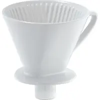 Cilio Kaffeefilter Keramik mit Stutzen Gr. 4