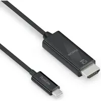 PureLink Kabel IS2201-020 USB Type-C - HDMI, 2 m, Schwarz