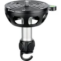 Leofoto Summit 100mm Nivelliersockel + Plattform lang mit Haken