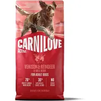 Carnilove Active Adult All Breeds Hirsch mit Rentier und Wildschwein Hundefutter | 2 x 12 kg