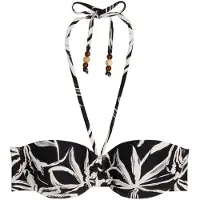 Marc O'Polo Bikini-Oberteil in Schwarz/ Weiß - 85B