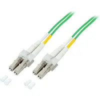 EFB Elektronik Duplex Jumper LC-LC 50/125µ, OM5, LSZH,,limettengrün, 2.0mm, 25m Hersteller: (O0319.25OM5)