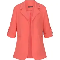 Cloud5ive Allwetterjacke "Turn-Up 3/4 Sleeve Blazer" 1 Stk. tlg. ohne Kapuze