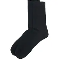 Lundhags Merino Liner Sock, Wandersocken, Unisex, Schwarz