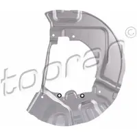 Topran Ankerblech 503 008 vorne links für BMW 5 Limousine (E60) 5 Touring (E61)