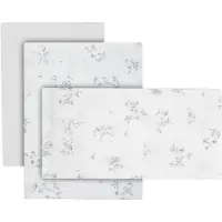 cambrass Merlo 50x90x1 Cm Spannbettlaken Für Gitterbett 3 Einheiten