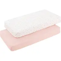 cambrass Calma 60x120x17 Cm Spannbettlaken Für Kinderbett 2 Einheiten