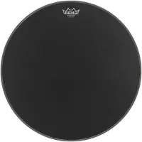 Remo PowerStroke P3 Black Wildleder Bass Drumhead 22 "