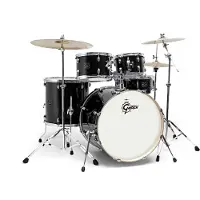 Gretsch drums Gretsch Energy 22"-Schlagzeug mit Hardware & Paiste 101 Set Schwarz