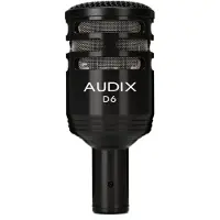 Audix D6 Dynamisches Kickdrum-Mikrofon