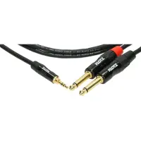 Klotz KY5 MiniLink Pro 3.5mm - Doppel 1/4" Klinke Y-Kabel 1.5m