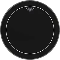 Remo Pinstripe Ebony ES-1620-PS 20" Bass Drum Fell - Bass-Drum-Fell