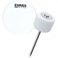 Evans Equalizer Single-Pedal Patch klarer Kunststoff