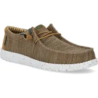 HeyDude Slipper Herren Wally Stretch Sox Bone Brown / Multi-Schuhgröße 45