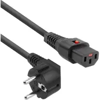 ACT Ak5040 Schuko-c13 Netzkabel 2.00 M