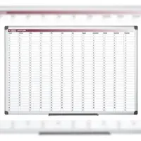 BI-Office Maya magnetischer Jahresplaner/365-Tages-Planer 90x60cm