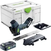 Festool ISC 240 EB-Basic Akku Dämmstoffsäge 18 V 240 mm + 1x Akku 4,0 Ah + Systainer - ohne Ladegerät