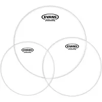 Evans G1 Clear Standard Tom Pack 12 13 16 Felle