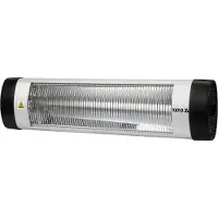 YATO YT-99530, Infrarot-Heizlüfter, Quarzglas, 1,9 m, IPX0, Innen & Außen, Zimmerdecke, Flur, Wand