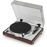 Thorens TD 403 DD - Plattenspieler, walnuss-hochglanz