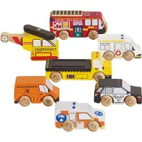 Le Toy Van TV446, Fahrzeug-Set, 3 Jahr(e), Holz, Mehrfarbig