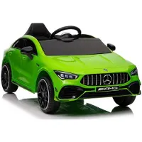 Lean cars Leantoys Batteriebetriebenes Auto Mercedes CLA 45s AMG Grün 4x4