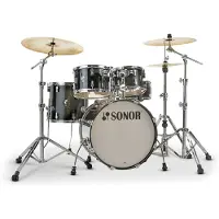Sonor AQ2 22 5pc Shell Pack Transparent schwarz
