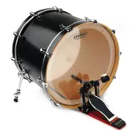 Evans EQ3 Transparentes Bass Drumfell 24"