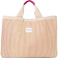 Studio Noos Damen Shoppers Poplin Beach Bag - Multi - Größe ONESIZE