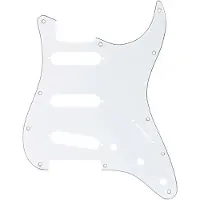 Fender Stratocaster-Schlagbrett im modernen Stil mit 11 Schraublöchern White