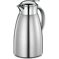 Cilio Isolierkanne TRIEST 1,5 L Ø 13.5 cm silber