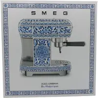 Smeg ECF02DGBEU Dolce & Gabbana Espresso-Kaffeemaschine, Siebträger